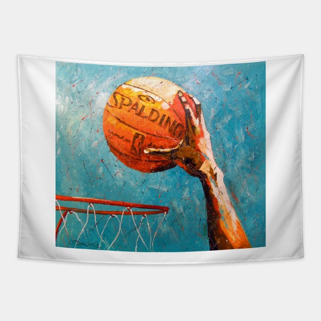 Slam dunk Tapestry by OLHADARCHUKART