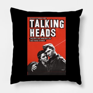 Talking Head Greek Theatre Pillow