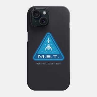 Meteorite Collector M.E.T. Meteorite Exploration Team Meteorite Phone Case