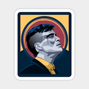 Cillian Murphy Retro Portrait Magnet