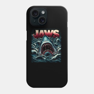 Unleash Oceanic Dread: Dive into Shark-Inspired Thrills with our Jaws-Inspired Collection! Phone Case