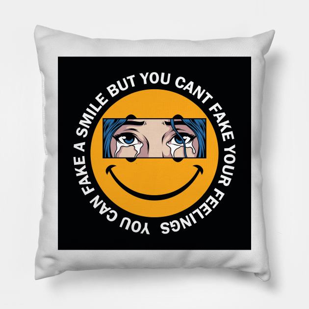 DECEIVE Pillow by ARTS BY DARREL