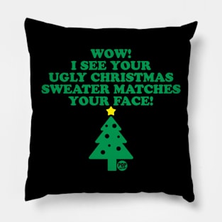 UGLY XMAS SWEATER Pillow