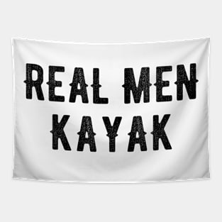 REAL MEN KAYAK Tapestry