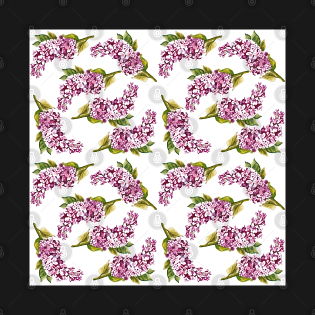 Lilac flowers_pattern by lisenok