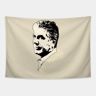 Anthony bourdain t-shirt Tapestry