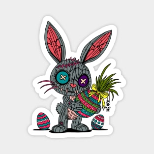 Voodoo Easter Bunny Magnet