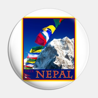 Trek Nepal Pin