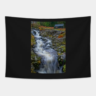 Waterfall at Ashness Bridge, English Lake District Tapestry