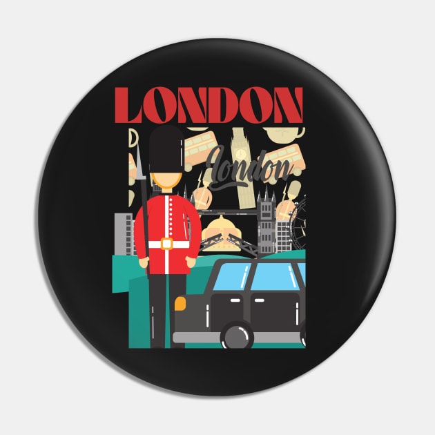 I Love London UK Travel more Wanderlust love Explore the city travel London souvenir Pin by BoogieCreates