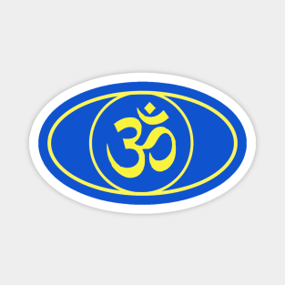 Awakening Spiritual Om Symbol Sacred Aum Magnet