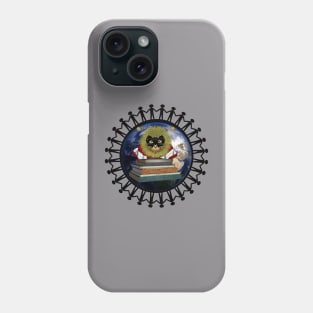 I Choose Happy With Moodzie -Grey Phone Case