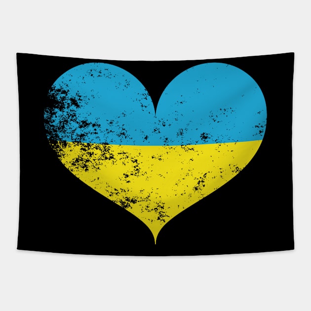 Ukraine Heart Tapestry by Stoney09