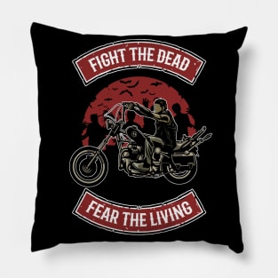 Fight The Dead (Back Only) Pillow