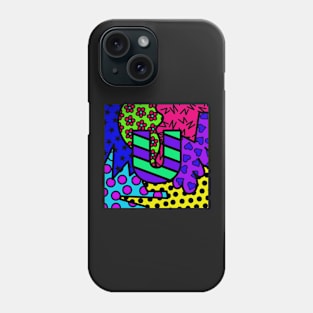 Alphabet Series - Letter U - Bright and Bold Initial Letters Phone Case