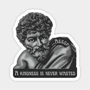 Aesop Portrait and Quote Magnet