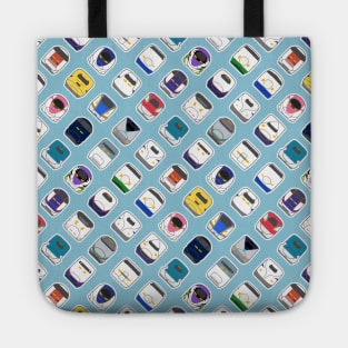 Adventurous Bullet Trains Collection Tote