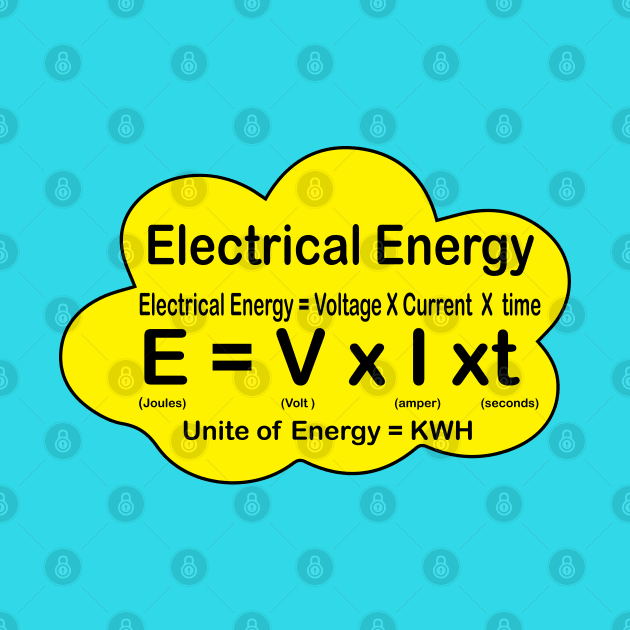 ELectrical Power Electrical Energy Explanation and formula for engineering Students and electricians by ArtoBagsPlus