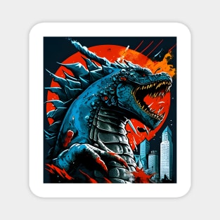 The Great Godzilla off Kanagawa - King Kaiju Magnet