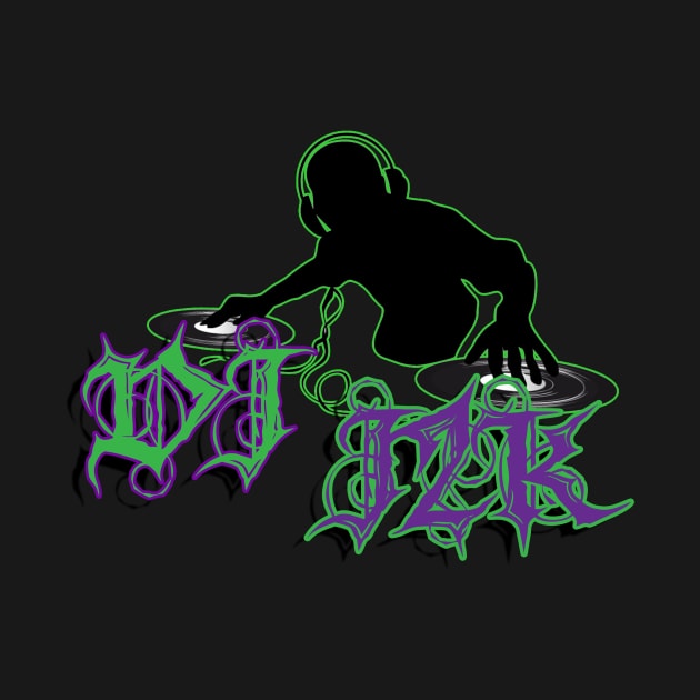 J2k logo gothic by Dj J2K