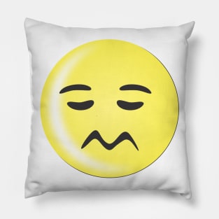 Emoticon Sad Pillow