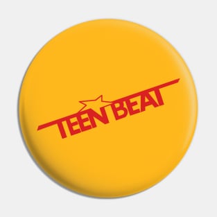 Teen Beat Logo Pin