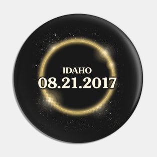 Solar Eclipse 21 08 2017 Idaho Pin