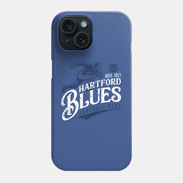 Hartford Blues Football Phone Case by MindsparkCreative