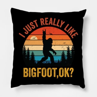 Bigfoot Lover Pillow