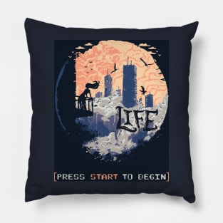 Press Start Pillow