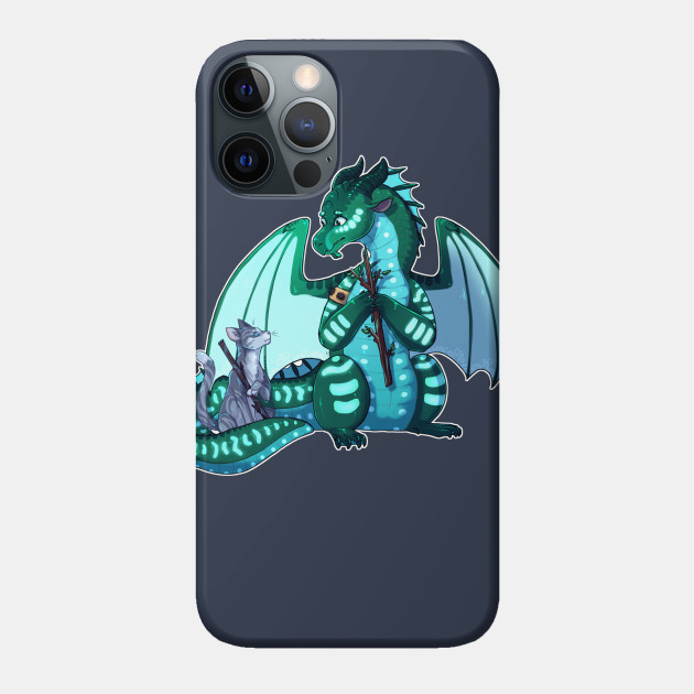 Wings of Fire & Warriors - Turtle and Jayfeather - Stick Bois - Wings Of Fire - Phone Case