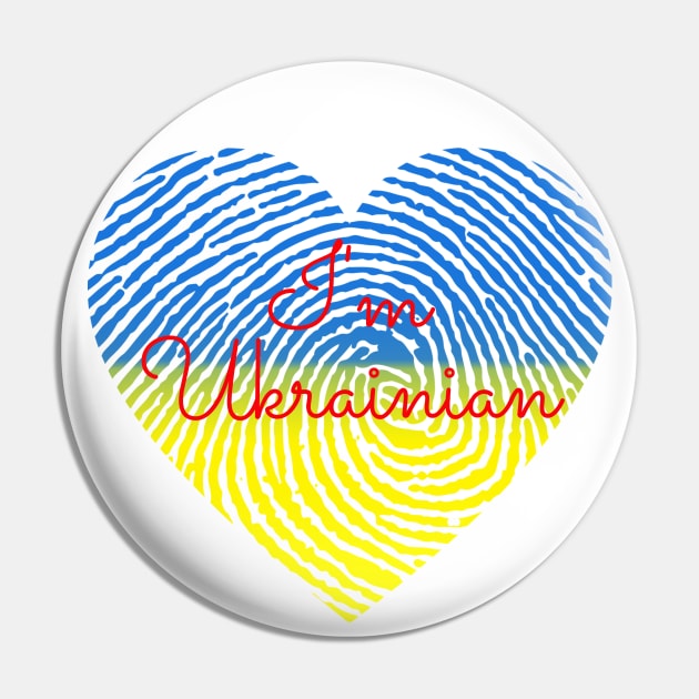 I am Ukrainian Pin by tashashimaa