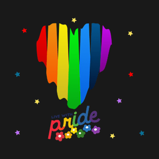 RAINBOW HEART (PRIDE) T-Shirt