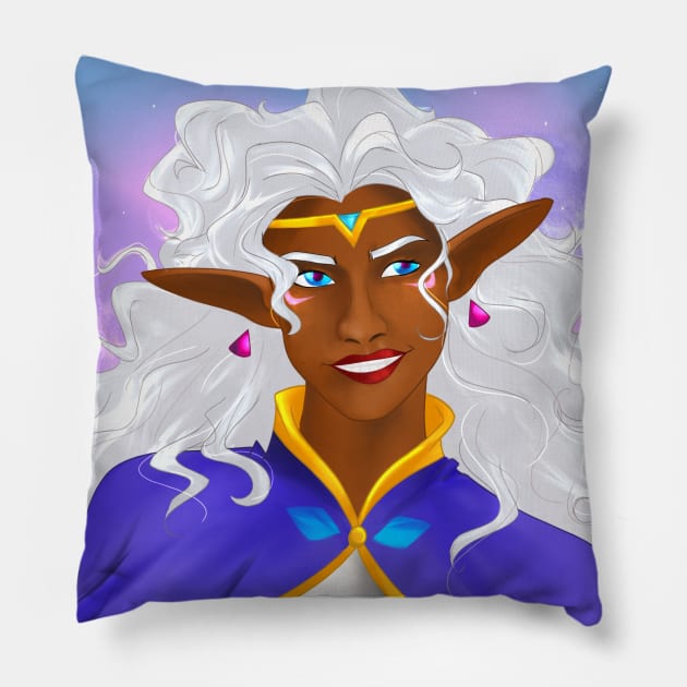 Space Princess Pillow by AniMagix101