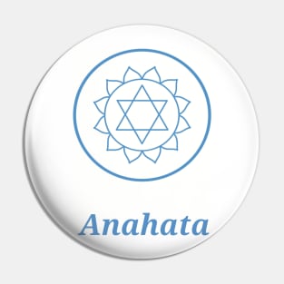 ArtStation66 - Yoga Chakra Symbol Design - Anahata - Heart Chakra Pin