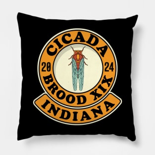 Cicada Brood XIX Indiana Pillow