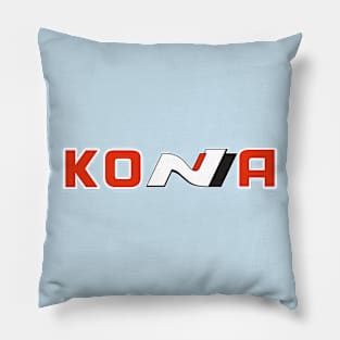 Kona N (Smaller) Red Pillow