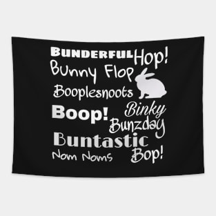 Bunny Talk Tapestry