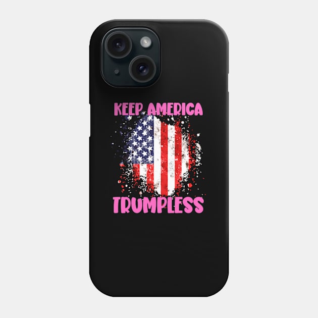 Keep America Trumpless ny -Trump Phone Case by lam-san-dan