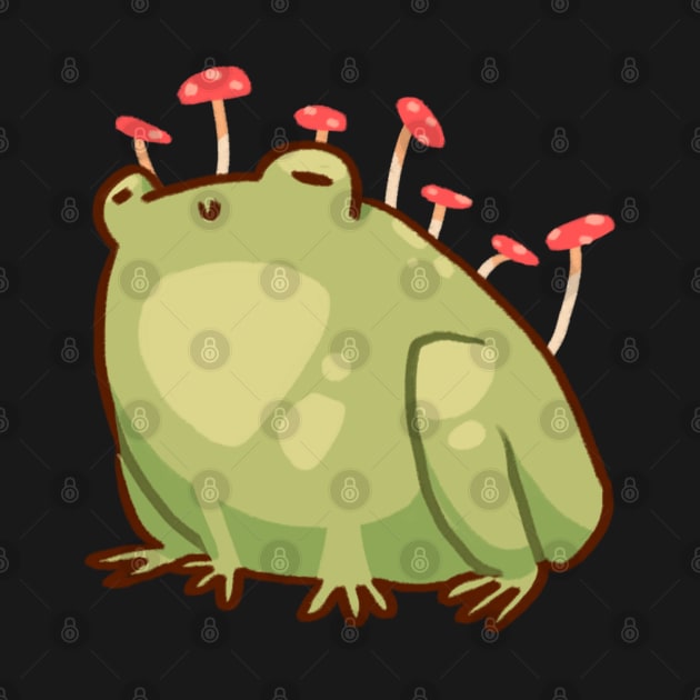 Mushroom Frog by Chloedo0dles