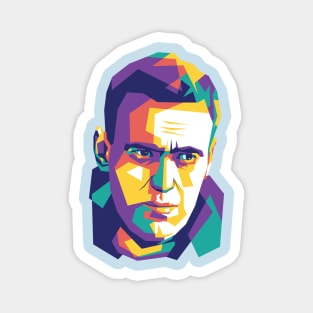 wpap popart Alexei Navalny Magnet