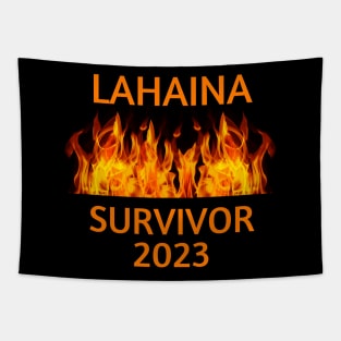 Lahaina Fire Survivor 2023 Tapestry