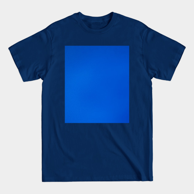 Discover Solid Blue - Solid Blue - T-Shirt