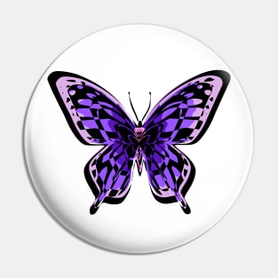 Purple Butterfly Emoji | Pink Butterfly Pin