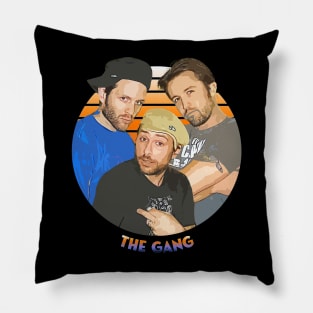 The Gang // Circle Retro Pillow