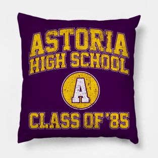 Astoria High School Class of 85 (Variant) - The Goonies Pillow