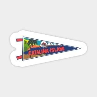 Catalina Island Pennant Magnet