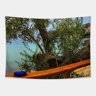 Greek beachfront café bar Tapestry