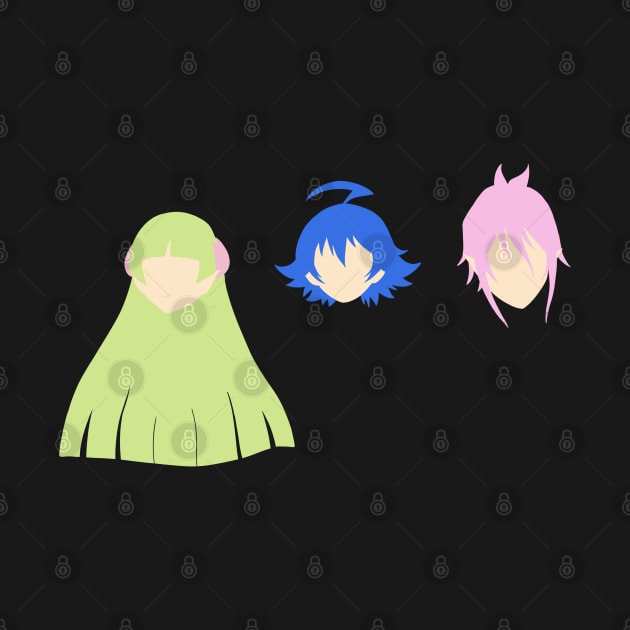 mairimashita iruma kun characters minimal by ballooonfish