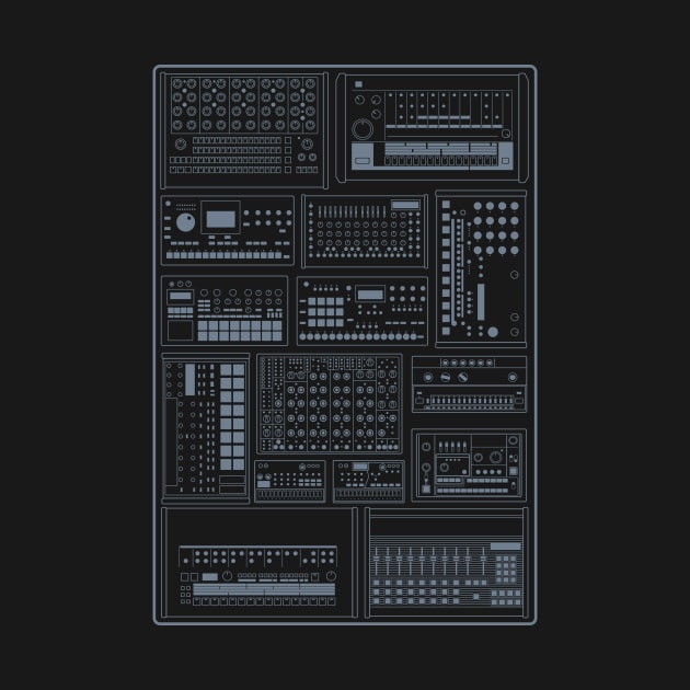 Drum Machine Synth Collection for Electronic Musician by Atomic Malibu